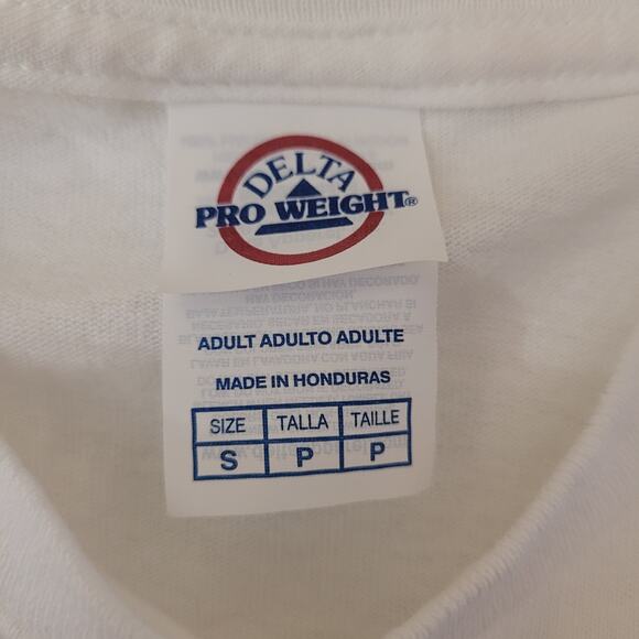 New Orleans Cartoon Graphic Tee Born to be Wild White Size Small Short Sleeve - Picture 4 of 7